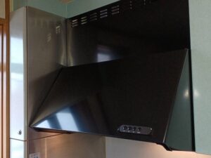 兵庫キッチン取付け隊　シロッコファンフードの取替　施工後